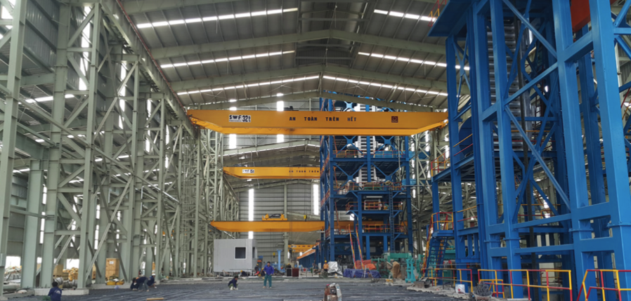 Cầu trục 50 tấn x Lk 27 m, Đắk Nông, Bình Phước